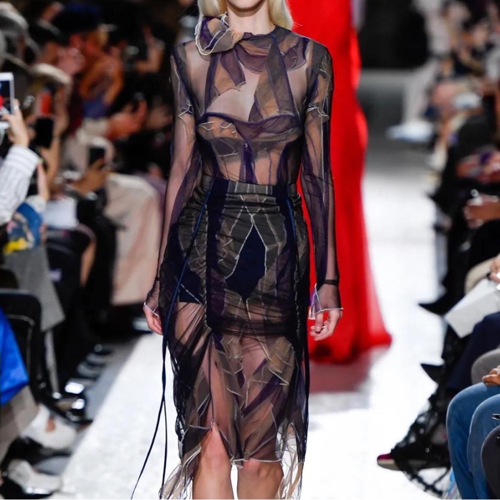 Y/Project by Glenn Martens SS20 Runway Top and Skirt Set